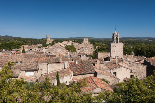 Town of Cucuron in Provence