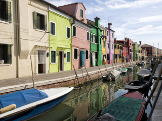 Isola di Burano - Venezia,Italia