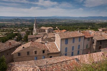 Village provencal de Bonnieux dans le Luberon