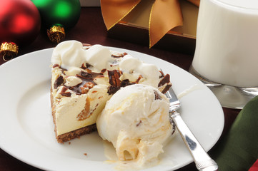 Turtle pie at Christmas