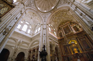 Fototapeta na wymiar the mosque Cathedral of Cordoba