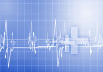 Heart beat illustration