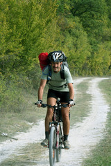 Fototapeta premium Biker.
