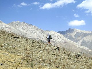 Fototapeta premium Hiking.