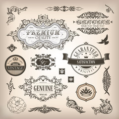 set of design elements