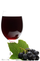 Roter Traubensaft