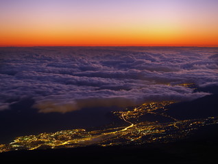 Sunrise on Teide, Canary Islands, Spain