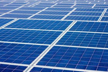 Renewable Energy Solar Panels Endless Background
