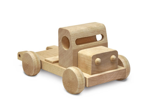 Spielzeugauto aus Holz