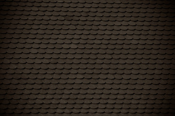 dark clay roof tile background