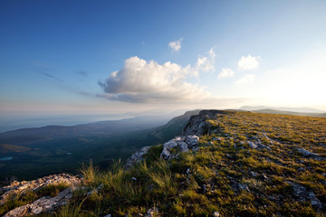 Crimean mountains
