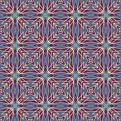 vintage wallpaper pattern seamless background. Vector.