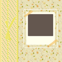 Abstract banner retro card vector eps 10