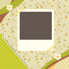 Abstract banner retro card vector eps 10