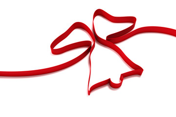 abstract Hand Bell from ribbons