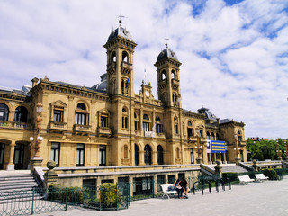 Fototapeta na wymiar City Hall, San Sebastian (Donostia), Hiszpania