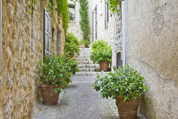 Narrow street in Provence