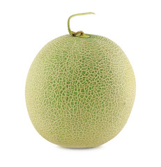 Cantaloupe melons isolated on a white background