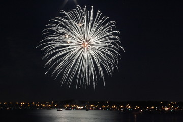 Fireworks by the bay