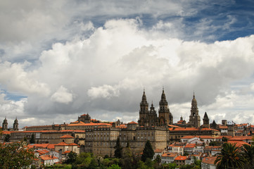 Naklejka na ściany i meble Katedra w Santiago de Compostela II