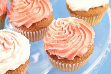 Pink cupcake