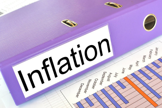 INFLATION  folder on a market report