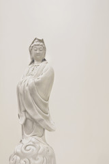 Fototapeta na wymiar Kuan Yin Statua Bogini Miłosierdzia