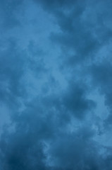 Obraz premium cloud in dark sky