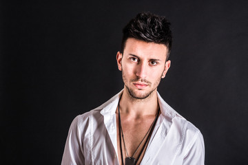 Handsome guy portrait