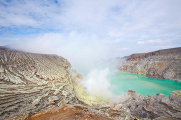 Sulfur Mine Indonesia Ijen
