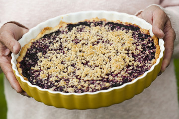 Blueberry pie