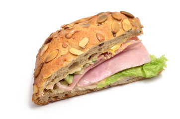 Belegtes Brötchen