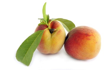 pretty and wholesome peaches