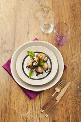 Eggplant rolls