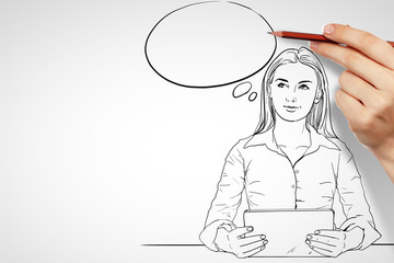 Questions and challenges in business drawing