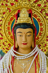 The face of Quan Yin Bodhisattva