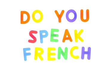 Do you speak french.