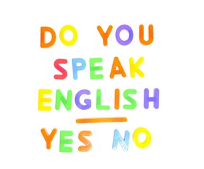 Do you speak english.