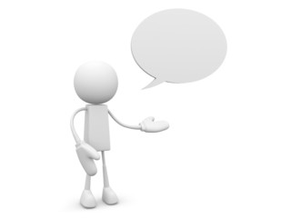 吹き出しで会話