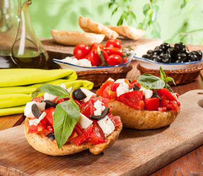 Frisella con pomodoro - frisella tomato