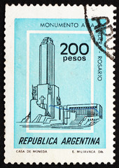 Postage stamp Argentina 1979 National Flag Monument, Rosario