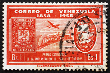 Postage stamp Venezuela 1959 Don Miguel Herrera