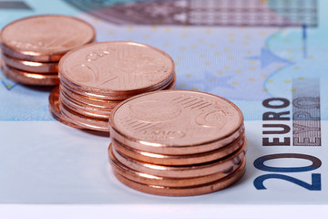 Geld - Euro - Währung - Finanzen