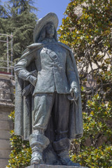 Statue de d'Artagnan à Auch