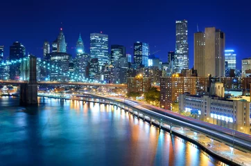 Photo sur Plexiglas New York Horizon de Manhattan