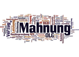 Mahnung
