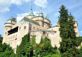 Fototapeta na wymiar Zamek - Bojnice, Słowacja