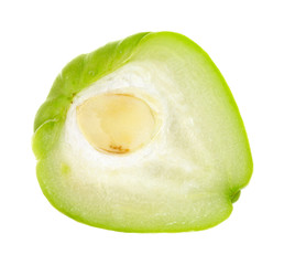 Chayote squash half