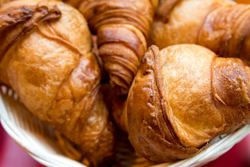fresh croissant