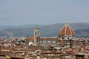Fototapeta na wymiar Przegląd Florencji, Włochy